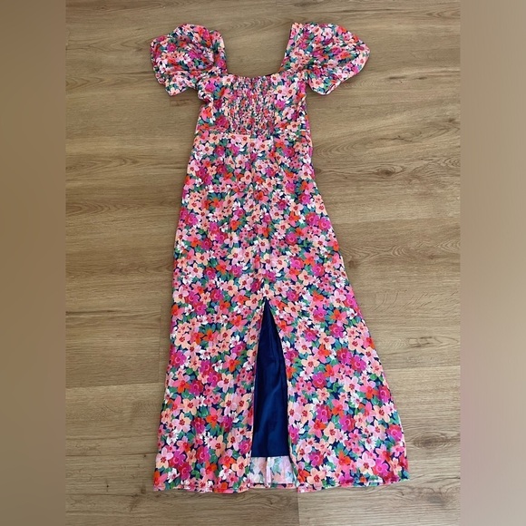 Charlie Holiday Valentina Floral Midi Dress - Picture 9 of 11